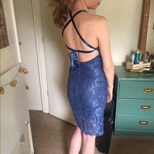 Lulus bodycon lace dress